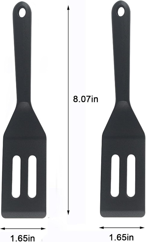 Small Silicone Spatulas 2 Pa: Mini Heat-Resistant Spatula for Nonsti gallery