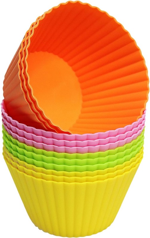 Jumbo Silicone Baking Cups Cupcake Liners Muffin Cups Cake Molds Large