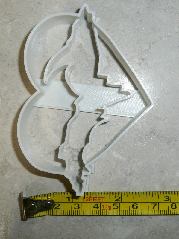 MICHIGAN UP UPPER PENINSULA OUTLINE WITH HEART SPECIAL COOKIE CUTTER USA PR999 gallery