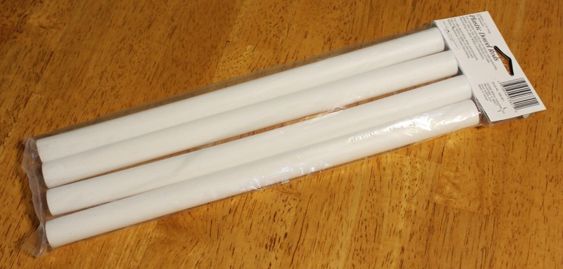 Wilton ~ 4 PLASTIC DOWEL RODS #399-801 - 3/8" Diameter by 12-3/8" Length - New gallery