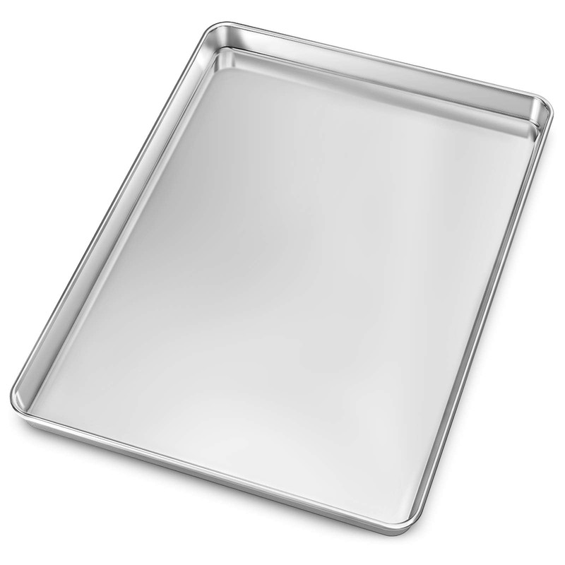 Baking Sheet Yododo Stainless Steel Baking Pans Tray Cookie Sheet Toaster Oven