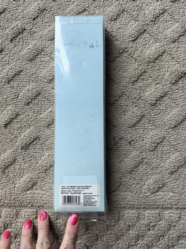 50th WEDDING ANNIVERSARY CAKE KNIFE SERVER IN PACKAGE gallery