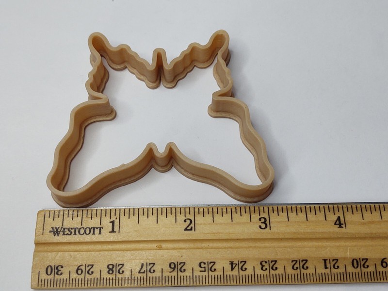 Butterfly Dough Cookie Cutter Outline Set of 2 NEW for Play Doh Clay & More gallery