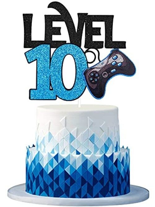 Level Game Birthday Cake Topper - Video Game Boy'sth Birthday Level Up Party 10 gallery