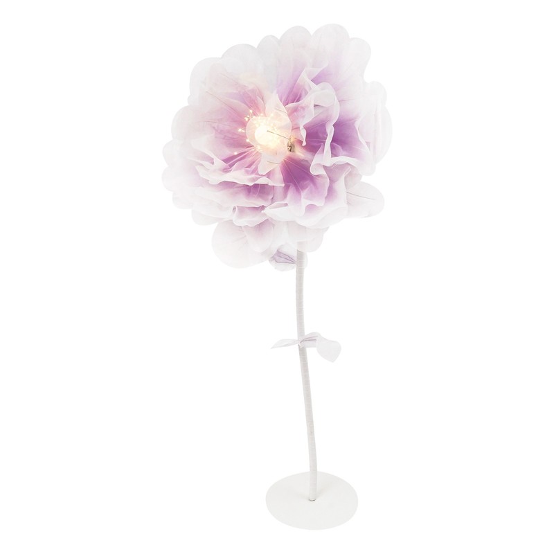Large Electric Auto-Open Artificial Flower Decoration, Floral Decor with Light gallery