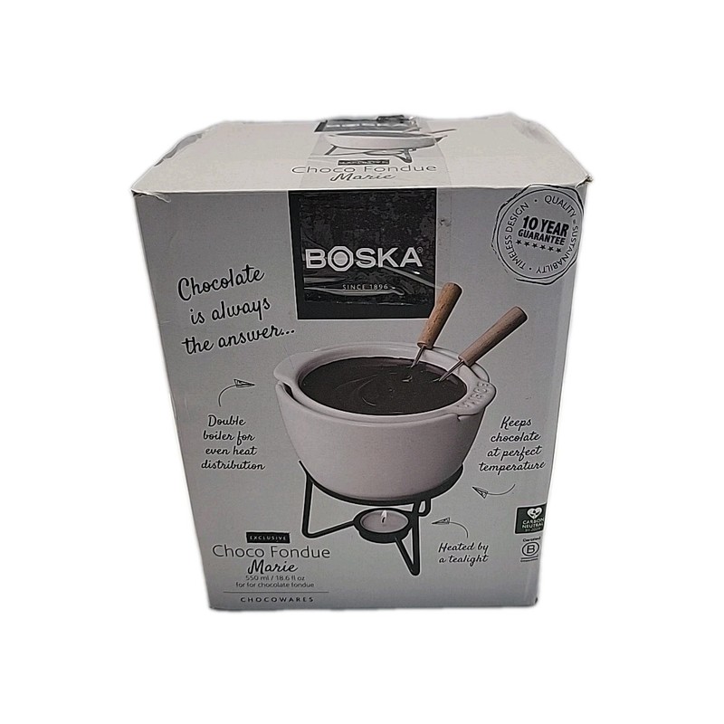 Boska Choco Fondue Marie – Chocolate Fondue Set – 18.6 fl oz Date Night