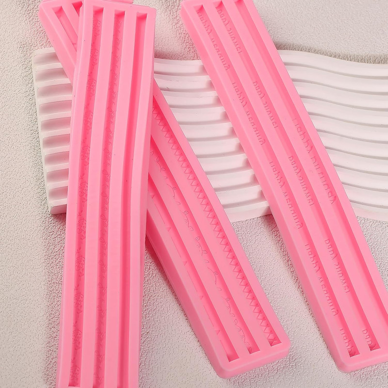 1 Pcs Hemp Rope Fondant Mold, "Happy Birthday" Cake Decoration Silicone Mold, Pr gallery