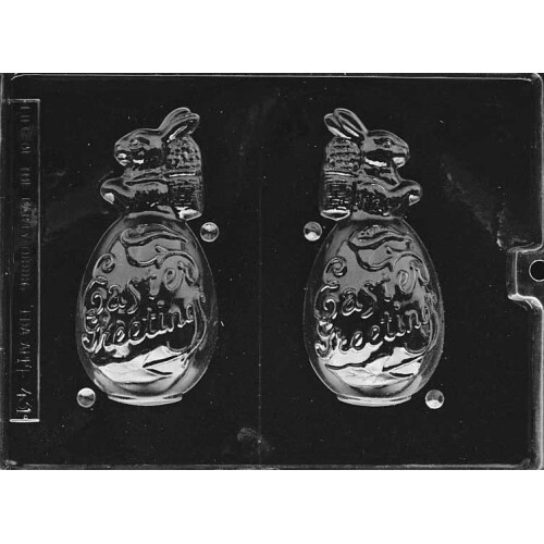 Chocolate Mold – 3D Mold – Egg Design box with bow