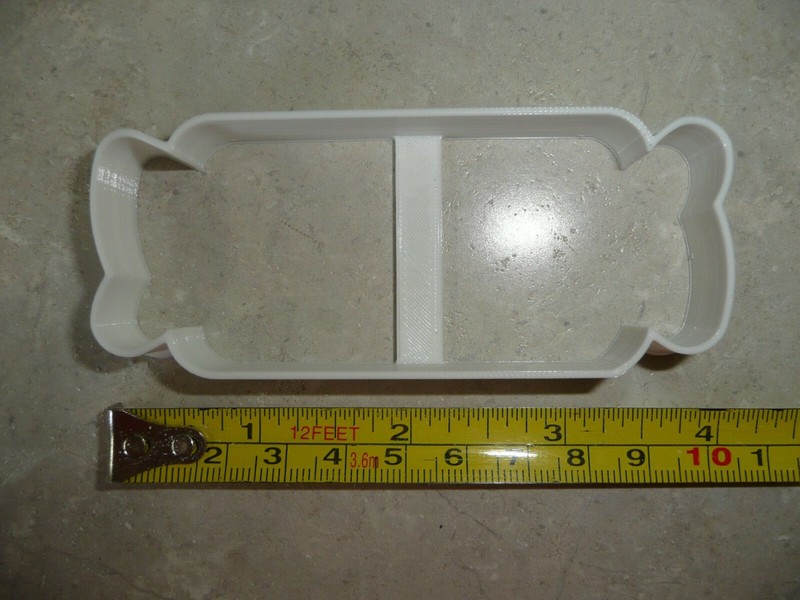 RECTANGLE CANDY WRAPPER HALLOWEEN TREAT CHRISTMAS COOKIE CUTTER USA PR4446 gallery