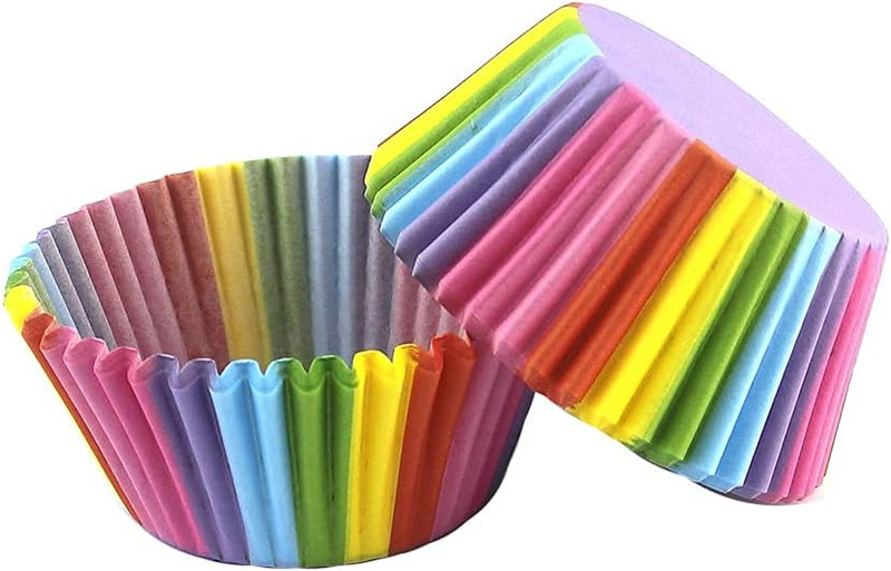 Baking Cups Cupcake Liners, Standard Sized, 300 Count (Rainbow) gallery