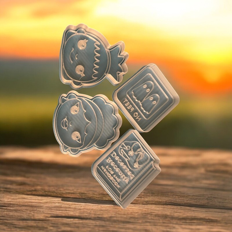 Beetlejuice Cookie Cutters Polymer Clay Fondant Baking Craft Cutter gallery