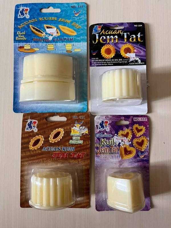 Pineapple Tart Malaysian Cookies Cutter Marmalade Linzer Christmas mold