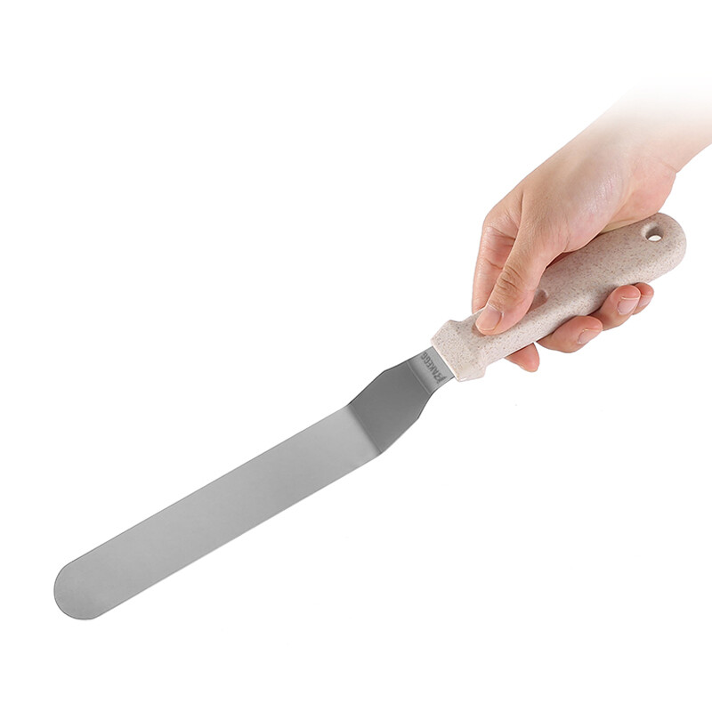 6' 8' 10' 12' Inch Cake Decorating Icing Angled Icing Spatula Set of 4 gallery