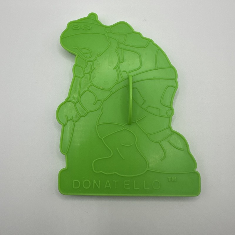 TEENAGE MUTANT NINJA TURTLES - Vtg 90s TMNT 4 Green Cookie Cutters gallery