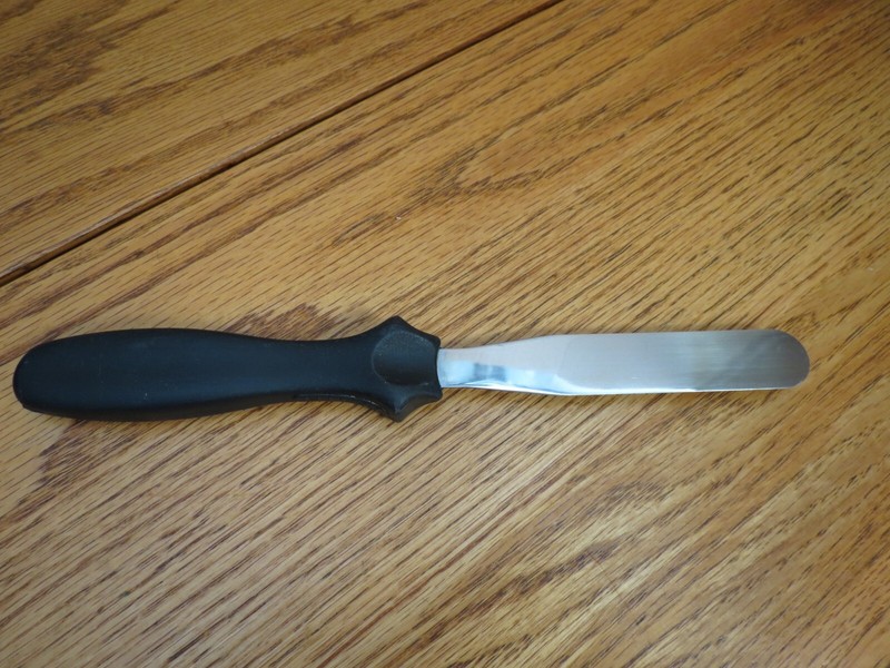 Vintage Wilton Cake Icing Spreader 9” Japan Comfort Grip Stainless Steel Blade gallery