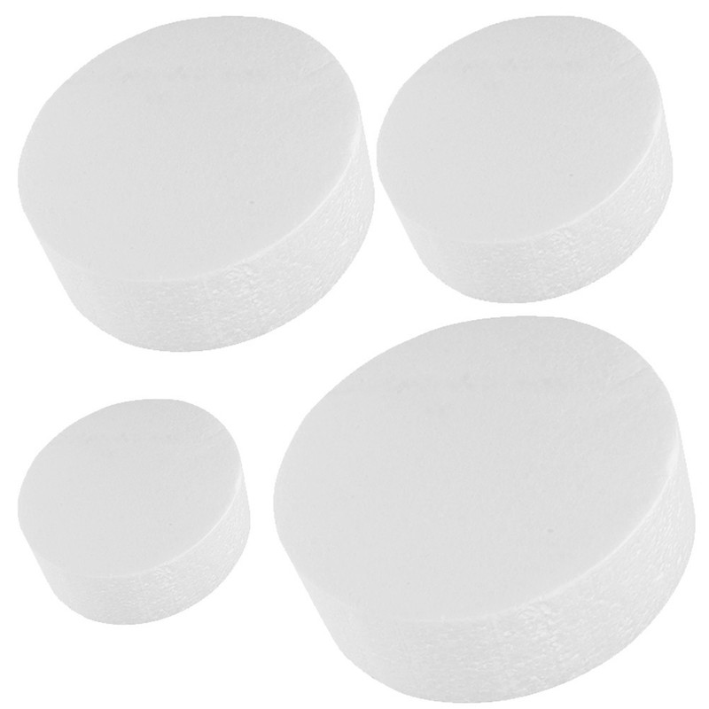 4 Pcs Foam Cake Models Set for Bakery Fake Cake Decoration and Practice Displays