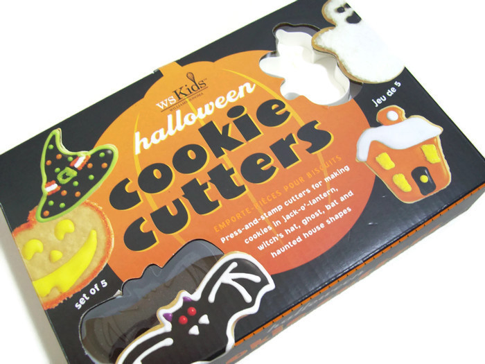 Williams Sonoma Kids Halloween Witch Hat Ghost House Bat Cookie Cutters New