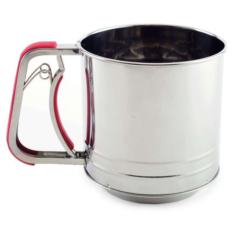 NORPRO S/S 5 Cup Flour Sifter, 1 EA 1 EA, Stainless Steel
