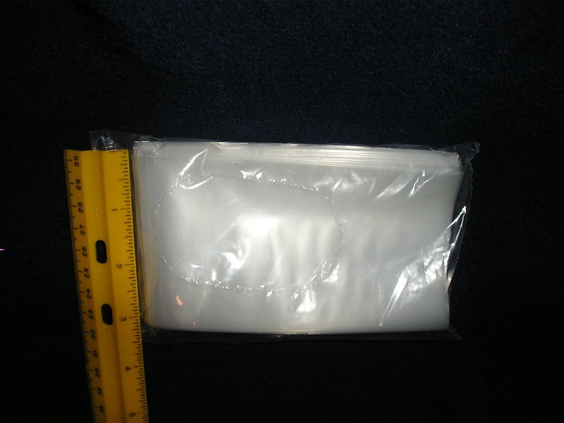 One Package 3 x 5 poly bags total 100 for cake pops lollipop craft projects NIP