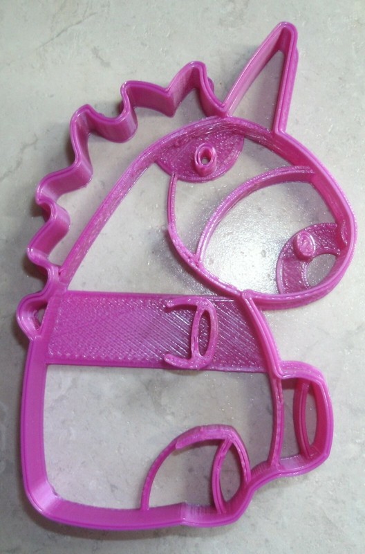 UNICORN STUFFED LEGENDARY CREATURE ANIMAL BEAST POINT COOKIE CUTTER USA PR2356 gallery