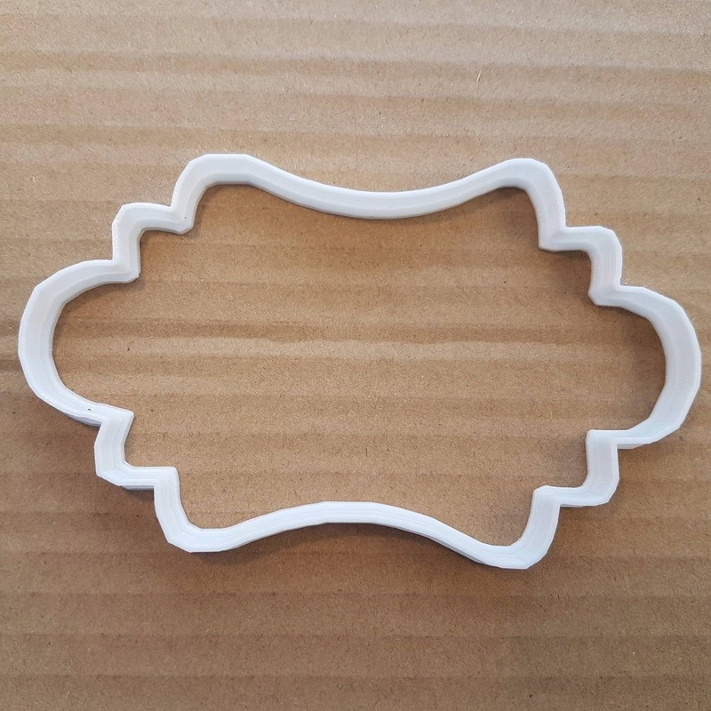 Plaque Mirror Plate Panel Shape Cookie Cutter Dough Biscuit Pastry Stencil Sharp gallery