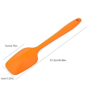 Silicone Spatula Set Heat Resistant Small Rubber Spatulas,4 gallery