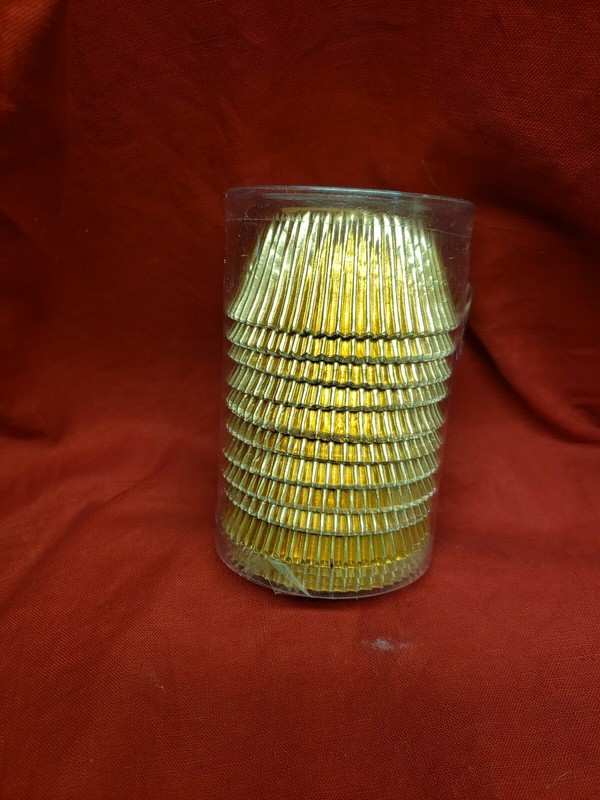 Gifbera Rose Gold Foil Cupcake Liners Standard Baking Cups Muffin Wrappers 200Ct gallery
