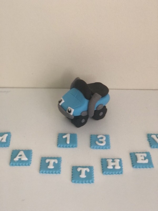 Unofficial Blaze and the Monster Machines cake topper trucks birthday decoration gallery