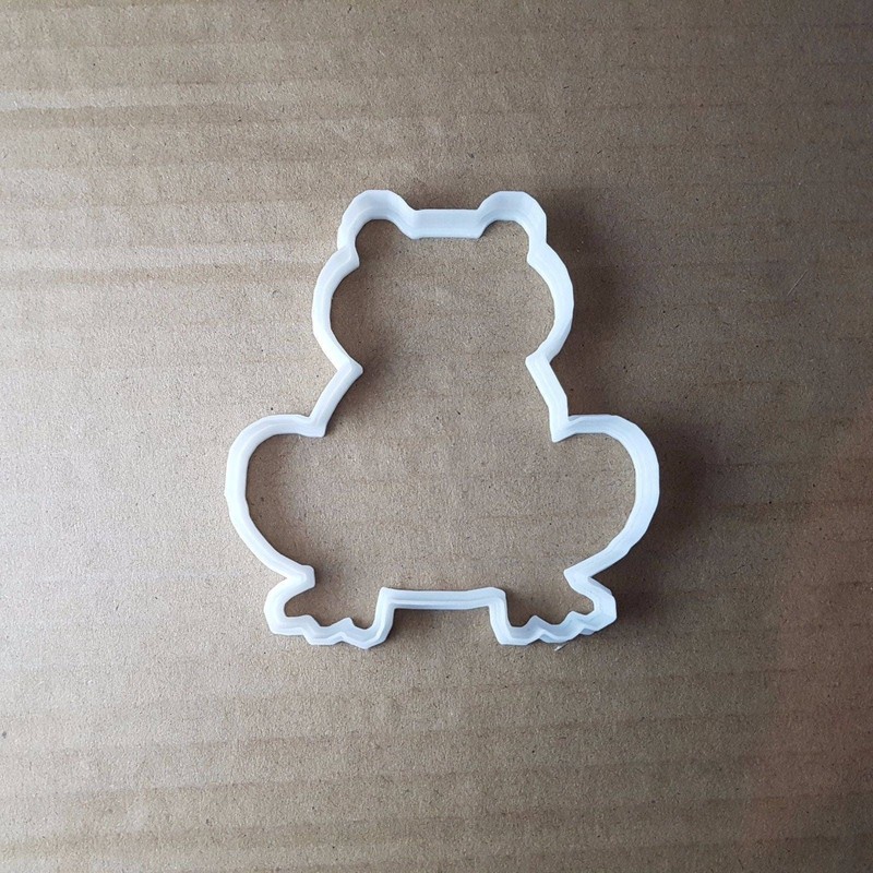 Frog Amphibian Pond Shape Cookie Cutter Animal Biscuit Pastry Fondant Sharp gallery