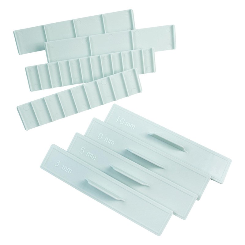 8 Pieces Cake Baking Measure Butter Measuring Ruler for Biscuit Cake Fondant gallery