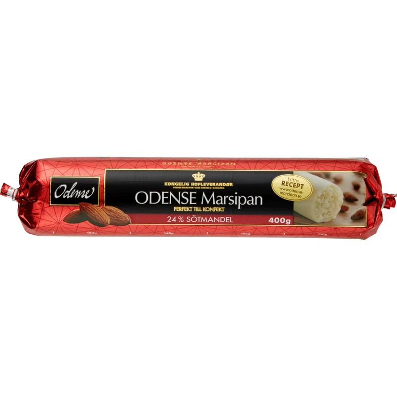 Odense Marsipan 24% Sötmandel 400g Smooth Almond Marzipan for Baking