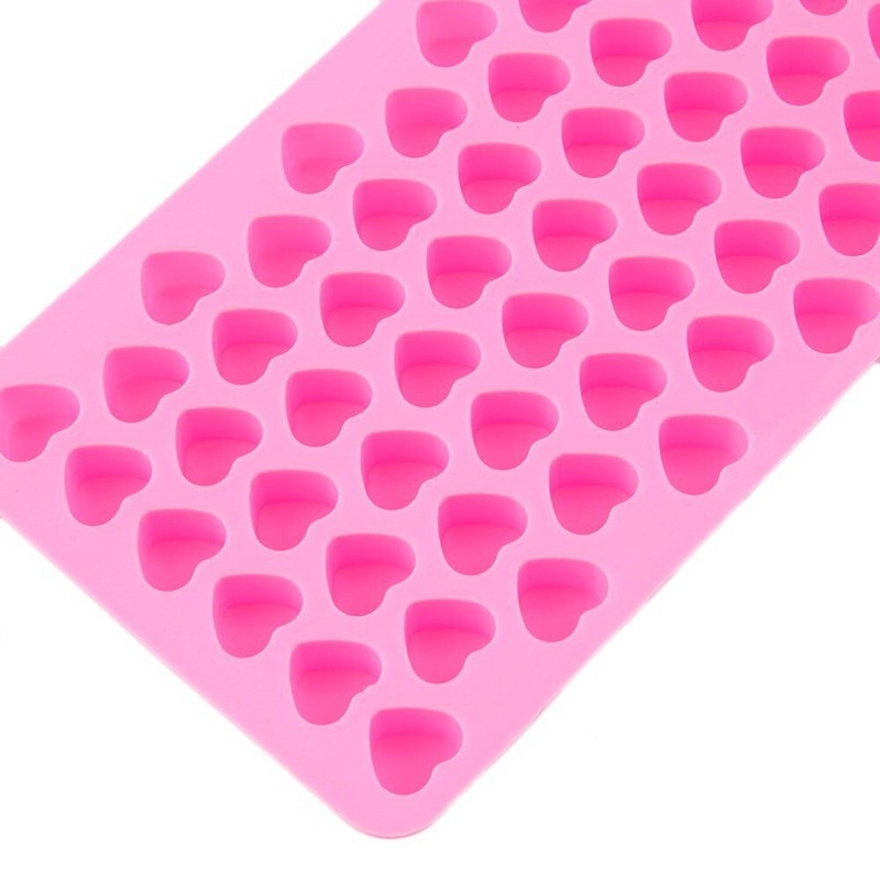 New 55 Small Heart Shaped Silicone Cake Mold Heart Chocolate Pastry Molds Baking gallery