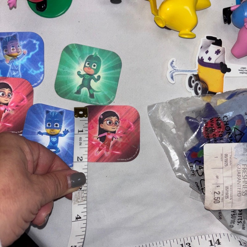 Mixed Lot | Cake Toppers | Cake Decor: Peppa Pig Pikachu Minion PJ Mask Pokemon gallery