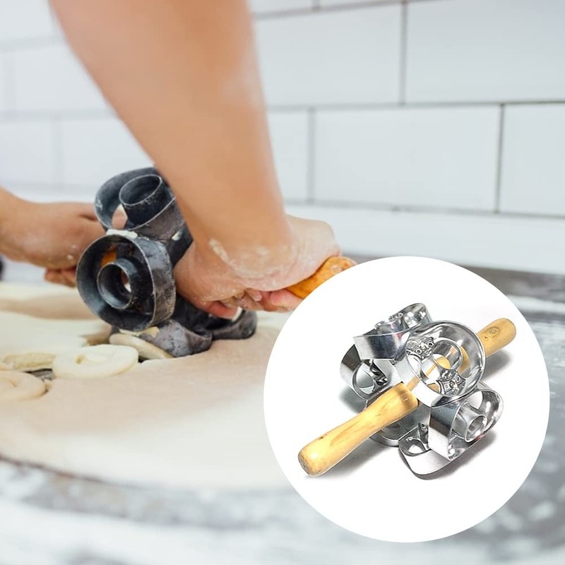 Donut Cutter | Mold,Machine Pastry Dough Baking Roller Kitchen Cooking Tools,... gallery