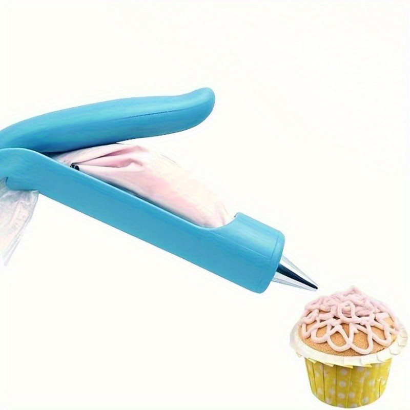 Cake Decorating Gun Cream Piping Tool Cookie Biscuit Squeeze Gun