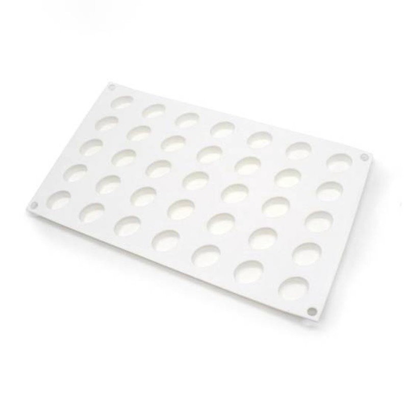 35 Grids Gummy Oval Mold Silicone Candy DIY Chocolate Fondant Baking Tool gallery