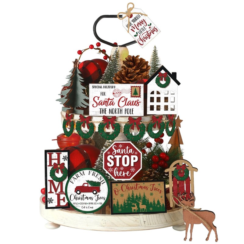 Funnymoom 17 Pcs Christmas about 3.15 x 3.94 inches/ 8 x 10 cm, Multicolor