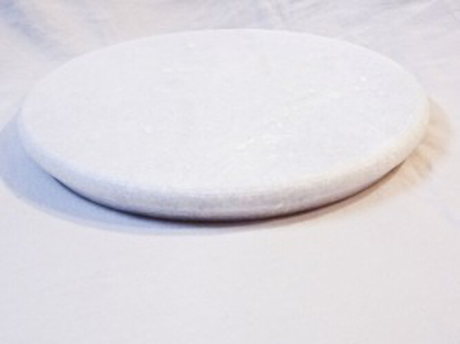 Art Craft White Marble Chakla for Kitchen Hand Made Durable Use in Kitchen 25