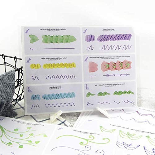 23 Sheets/Set Cake Decorating Practice Board Cream decorating drawings gallery
