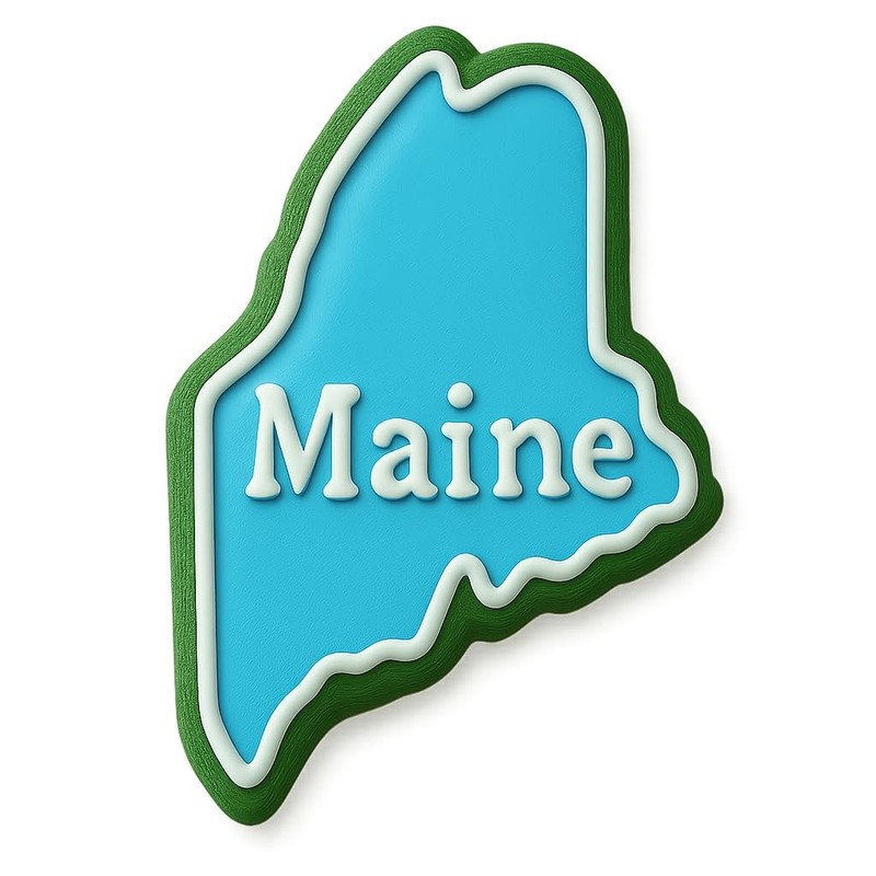 Lighthouse Maine Cookie Cutter & Stamp, Fondant & Clay - 4x2.5 gallery