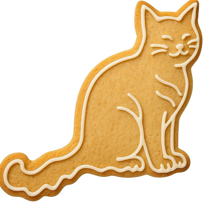Kitten Cookie Cutter Cat 4'' Metal Pet Animal Shelter Treats gallery