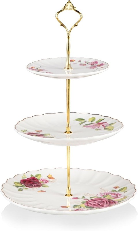 Elegant Porcelain Cupcake Holder Set gallery