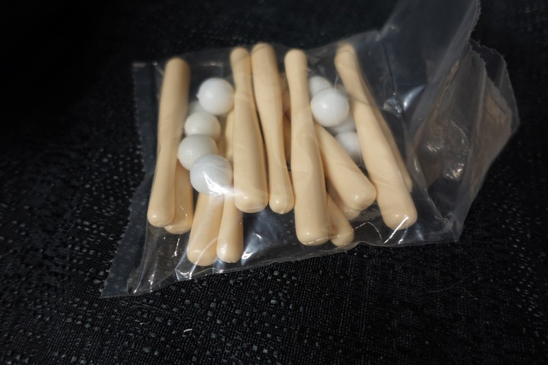 Baseball bat and baseball cupcake toppers, 12 ct / NEW gallery
