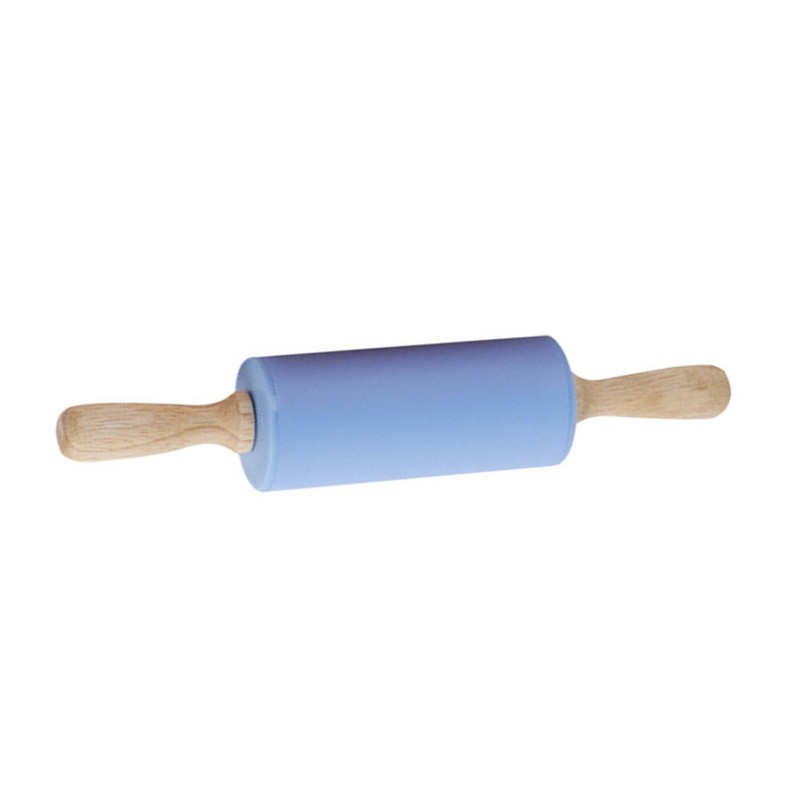 Bread Roller Kids Kitchen Rolling Pin Non Stick Mini Wooden Toy Dumpling gallery
