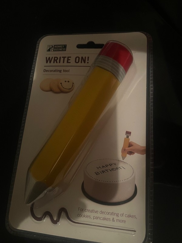 Baking Decorating Tool Pencil Cookie Cake Pancake Chocolate WRITE ON!