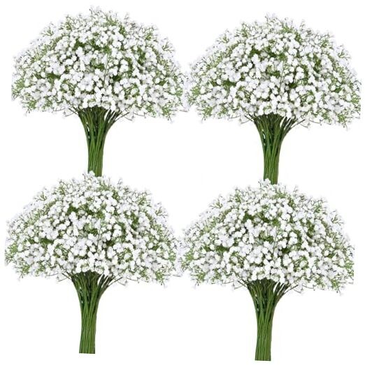 Babys Breath Artificial Flowers, Baby Breath Flowers Artificial 30 Pcs White gallery
