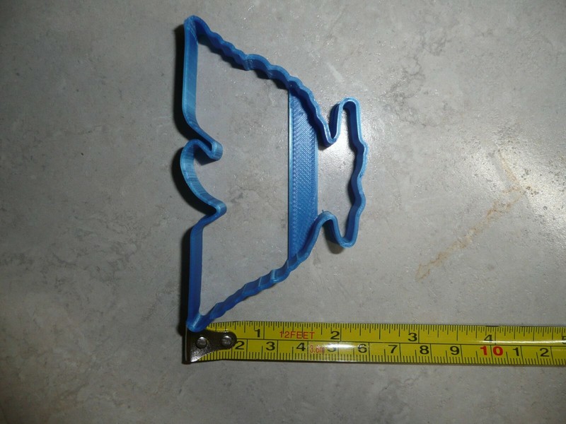 EAGLE OUTLINE LARGE BIRD FLY FLYING AMERICAN ANIMAL COOKIE CUTTER USA PR2747 gallery