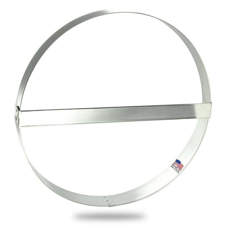 Circle 8” Round Cake Biscuit Cookie Cutter Small Pie Cutter with Handle