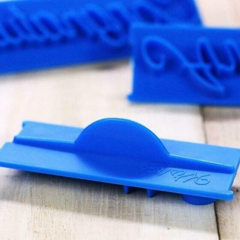 Happy Birthday Alphabet Letter Mould Cutter Fondant Mold 6pcs Cake Decor Chic gallery