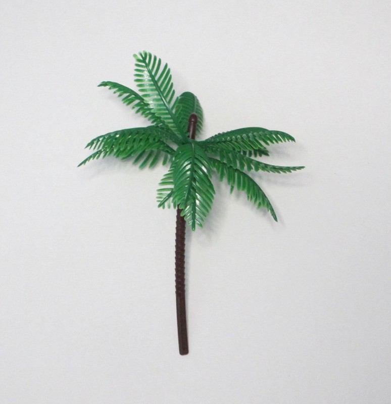 3 Large Palm Tree Cake Picks Topper Beach Ocean Luau Tropical Tiki Bday Party